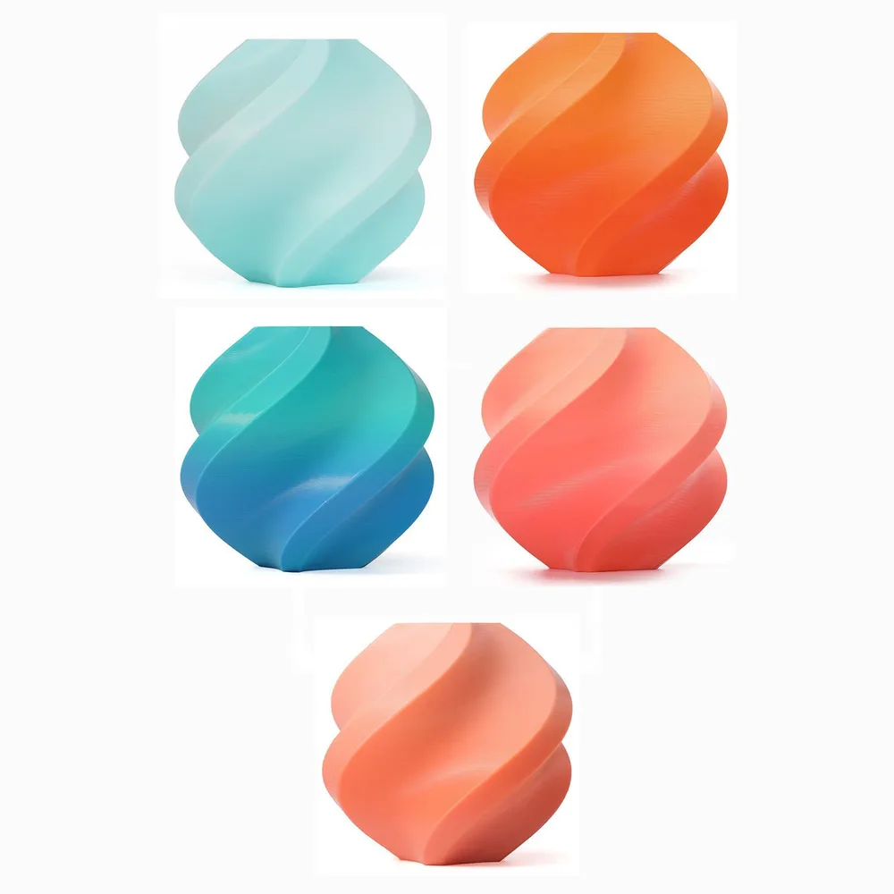Bambu Lab Filamento PLA Basic Gradient Bambu Lab con Carrete Reusable 1kg 1.75mm
