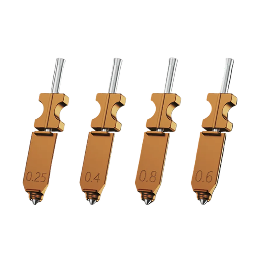 Flashforge Set de Boquillas 0,2, 0,4, 0,6 y 0,8mm Flashforge AD5X