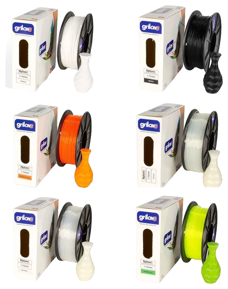 Grilon3 Filamento Nylon 6 Grilon3 1kg 1.75mm