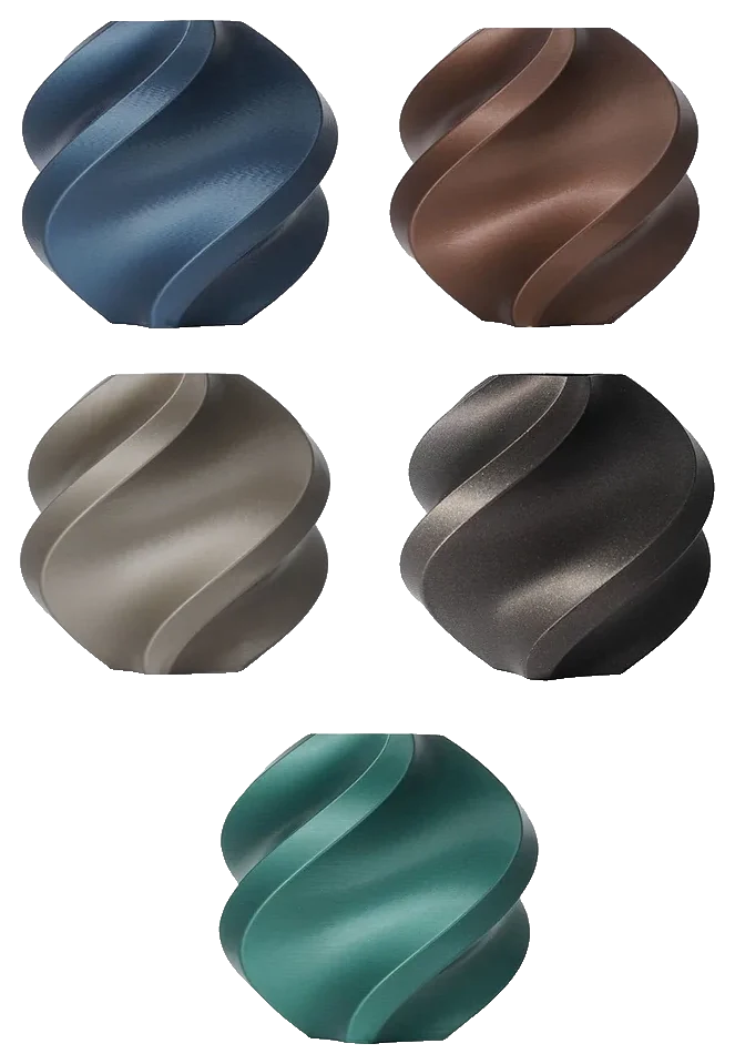 Bambu Lab Filamento PLA Metal Bambu Lab con Carrete 1kg 1,75mm