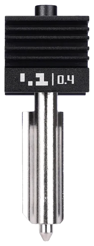 Bambu Lab Hotend con Boquilla Acero Endurecido 0,4mm Bambu Lab H2 P2S X2D