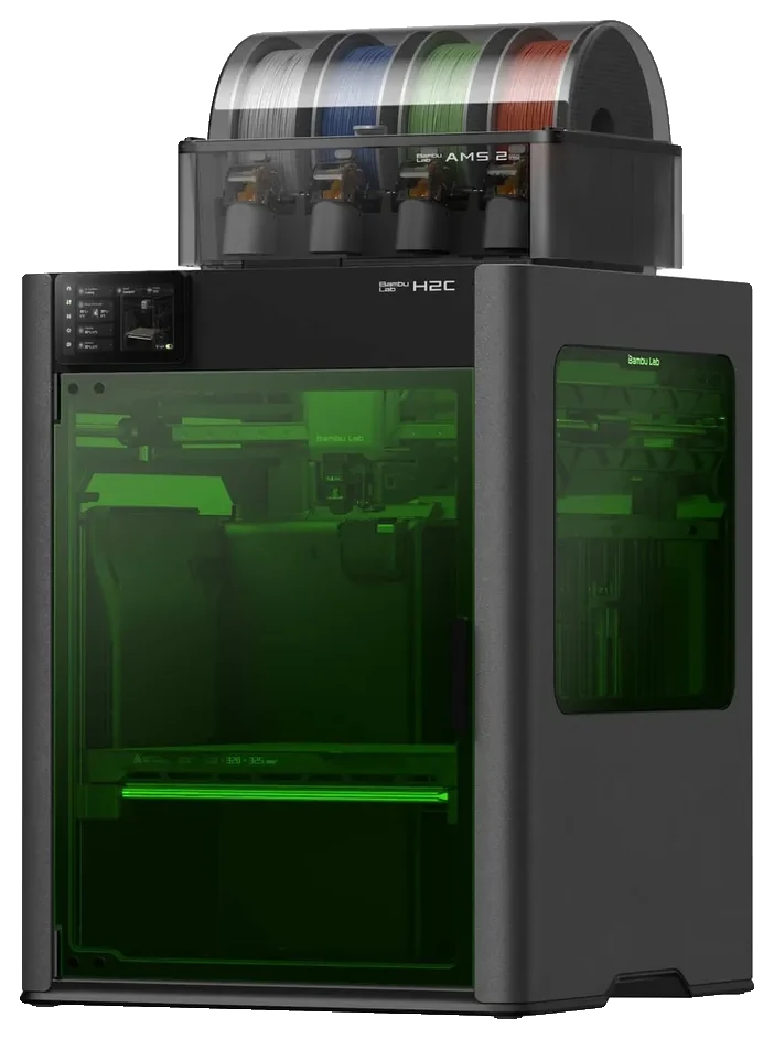Bambu Lab Impresoras 3D Bambu Lab H2C Laser 10W Full Combo AMS 2 Pro