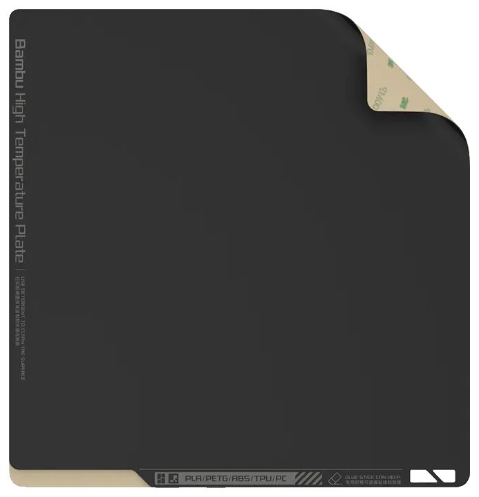 Bambu Lab Sticker Cama de Alta Temperatura Bambu Lab X1, P1 y A1