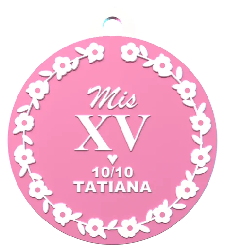 Llavero souvenir de XV
